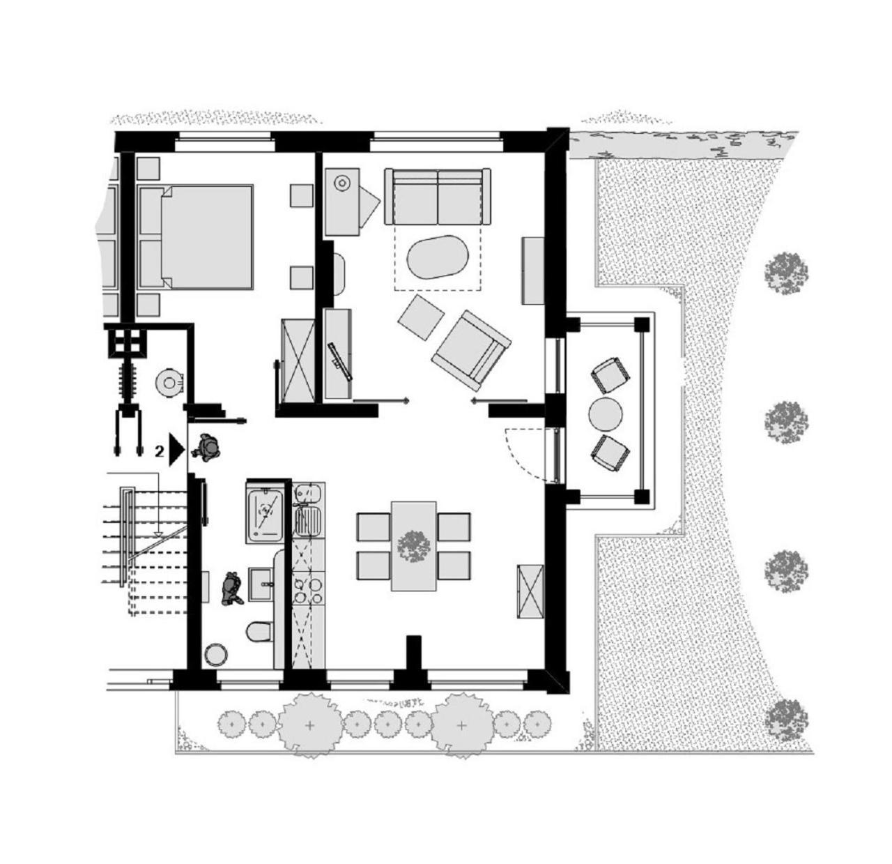 Villa Herbstwind In Binz Szoba fotó